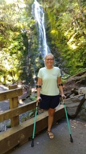 Dana Pounds in the great outdoors