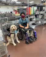 Theo Thompson preparing to be a special education teacher